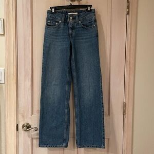Levi’s Superlow Dark Blue Jeans
